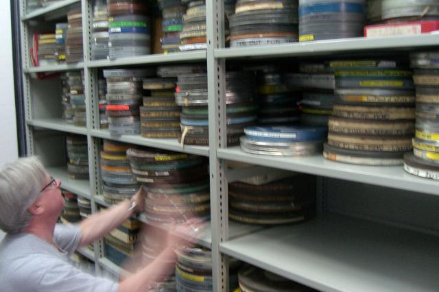In the film vaults of the Prelinger Archive