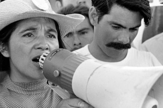 Dolores Huerta (Photo by George Ballis)
