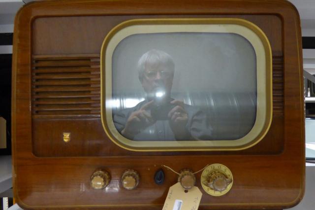 Reflected in an old TV