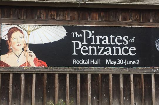 Pirates of Penzance Barn Sign